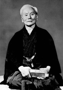 Gichin Funakoshi, the founder of Shotokan Karate-Do